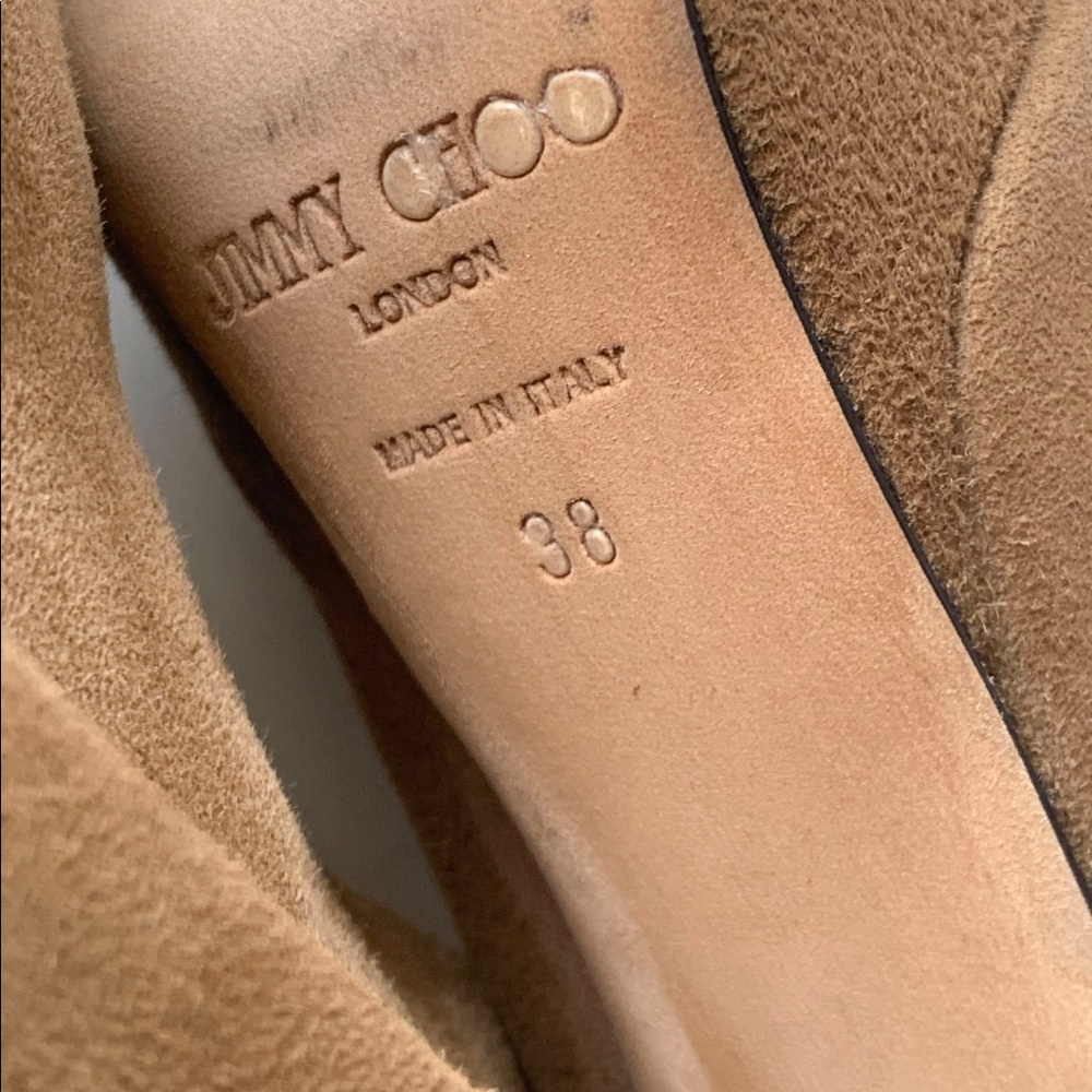 Jimmy Choo, Evans Suede Ankle Boots/Booties - Picture 9 of 11